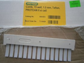 PROTEAN II xi cell Comb, 15-well 1.0 mm Teflon