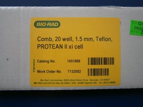 PROTEAN II xi cell Comb, 20-well 1.5 mm Teflon
